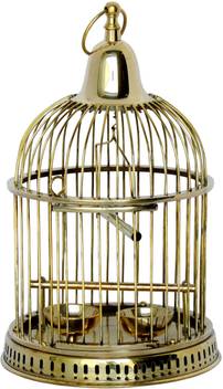 Pindia Home Decor Hanging Fancy Pet Birds Cage Decorative