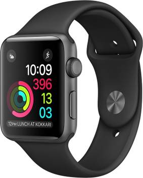 flipkart apple watch 5 Apple Watch Series 2 42 Mm Space Gray Aluminum Case With Black Sport Band Black Strap Medium Shop Online At Flipkart Com flipkart apple watch 5