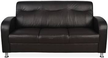 Nilkamal Louisiana Leatherette 3 Seater Sofa Price In India Buy