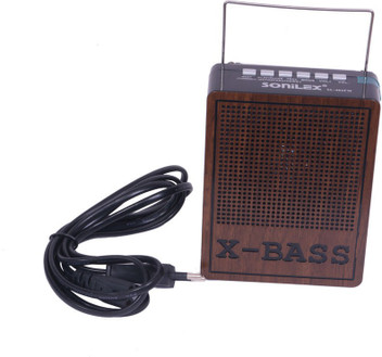 sonilex fm radio with bluetooth