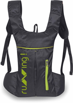 black running backpack