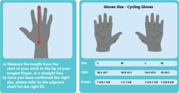 Btwin Gloves Size Chart