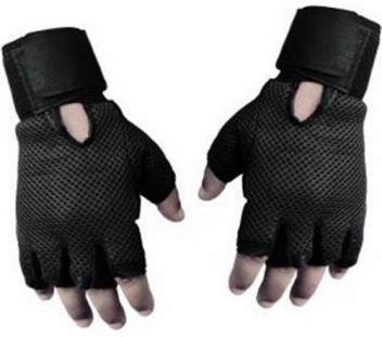 black net gloves