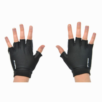 decathlon cycling gloves