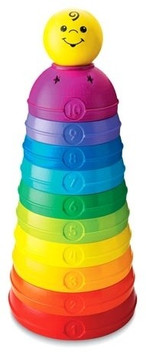 fisher price stack & roll cups