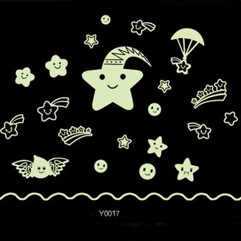 Cortina Small Radium Wall Sticker Sticker Price In India Buy Cortina Small Radium Wall Sticker Sticker Online At Flipkart Com