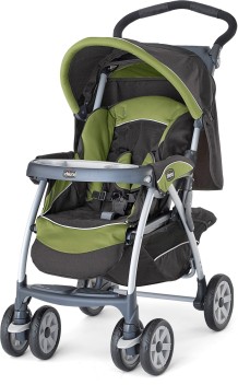 chicco double stroller green