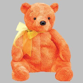 tangerine bear stuffed animal