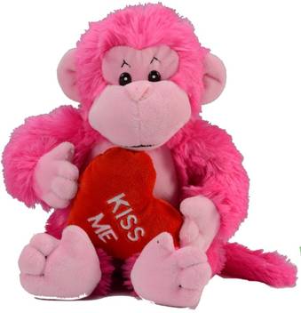 Fun Toys Kiss Me Monkey Neon Pink 11 811 Inch Kiss Me Monkey Neon Pink Shop For Fun Toys Products In India Toys For 2 7 Years Kids Flipkart Com