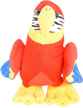 parrot teddy bear