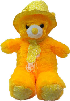 teddy bear in yellow colour