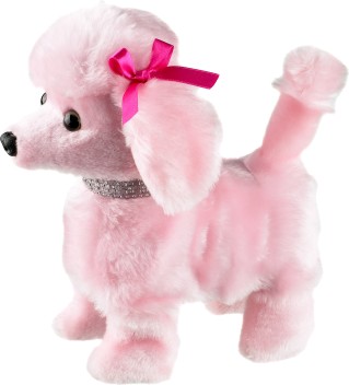 pink poodle toy