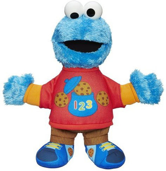 talking cookie monster doll