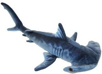 blue shark stuffed animal