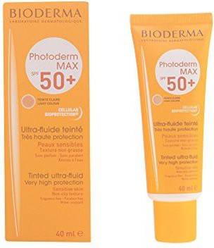 Bioderma Photoderm Max Spf 50 Tinted Ultra Fluid 40ml Colour Light Colour Spf 50 Pa Price In India Buy Bioderma Photoderm Max Spf 50 Tinted Ultra Fluid 40ml Colour Light
