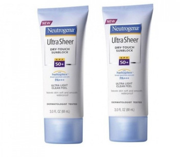 dry sunblock