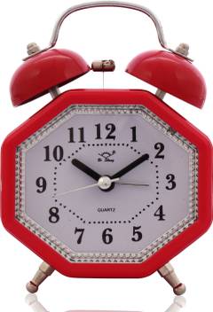 Bo Sheng Analog Red Clock Price In India Buy Bo Sheng Analog Red Clock Online At Flipkart Com