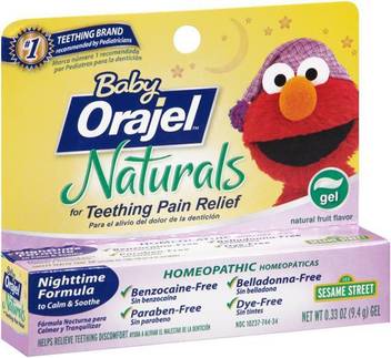 Orajel Naturals Teething Pain Relief Gel Buy Baby Care Products In India Flipkart Com