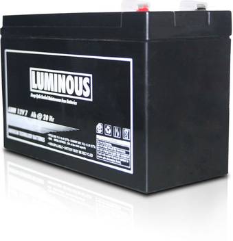 Luminous 12v 7 2 Ah Battery Sealed Maintenance Free Ups Price In India Buy Luminous 12v 7 2 Ah Battery Sealed Maintenance Free Ups Online At Flipkart Com