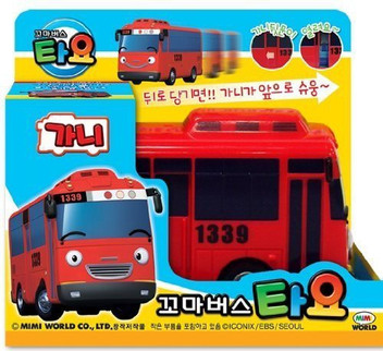 FRANK Fire truck Big Size Toy Bus Friction Car The Little Bus Tayo Talking