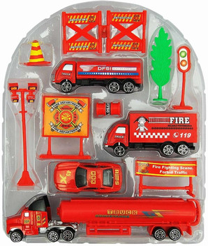 fire brigade toy set