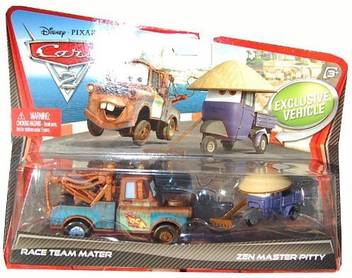 Mattel Cars 2 Movie Series 1 Race Team Mater And Zen Master Pitty Die Cast Vehicle Cars 2 Movie Series 1 Race Team Mater And Zen Master Pitty Die Cast Vehicle Collection by kare • last updated 2 days ago. zen master pitty die cast vehicle