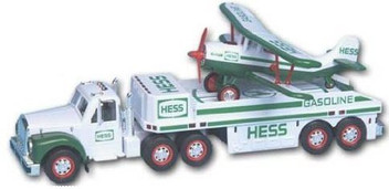 hess truck with airplane