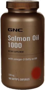 Gnc Salmon Oil 1000 Mg Salmon Oil 260 Mg Of Highly Absorbable