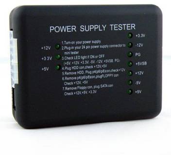 Ophion Power Supply 20 Or 24 Pin Psu Atx Sata Hdd Smps Analog Voltage Tester Price In India Buy Ophion Power Supply 20 Or 24 Pin Psu Atx Sata Hdd Smps