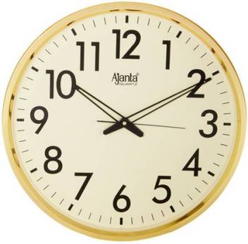 Ajanta Analog 28 Cm X 28 Cm Wall Clock Price In India Buy Ajanta Analog 28 Cm X 28 Cm Wall Clock Online At Flipkart Com