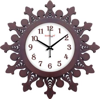 Random Analog 30 Cm X 5 Cm Wall Clock Price In India Buy Random Analog 30 Cm X 5 Cm Wall Clock Online At Flipkart Com