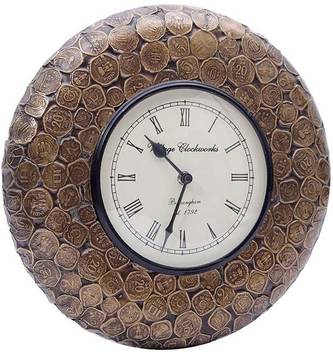 Fanusta Vintage Clockworks Analog 30 Cm X 30 Cm Wall Clock Price In India Buy Fanusta Vintage Clockworks Analog 30 Cm X 30 Cm Wall Clock Online At Flipkart Com