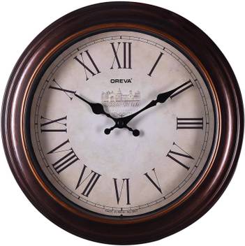 Oreva Analog 30 Cm X 30 Cm Wall Clock Price In India Buy Oreva Analog 30 Cm X 30 Cm Wall Clock Online At Flipkart Com