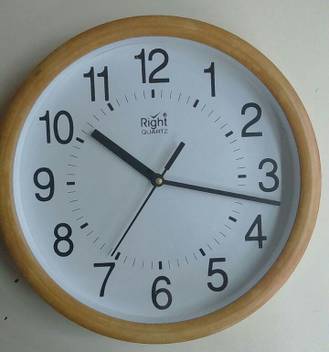Right Quartz Analog 25 4 Cm X 25 4 Cm Wall Clock Price In India Buy Right Quartz Analog 25 4 Cm X 25 4 Cm Wall Clock Online At Flipkart Com