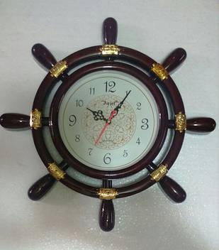 Ariel Quartz Analog 37 Cm X 37 Cm Wall Clock Price In India Buy Ariel Quartz Analog 37 Cm X 37 Cm Wall Clock Online At Flipkart Com