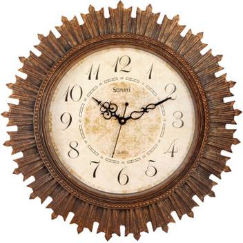 Steven Quartz Analog 45 Cm X 45 Cm Wall Clock Price In India Buy Steven Quartz Analog 45 Cm X 45 Cm Wall Clock Online At Flipkart Com
