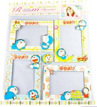 Get Wallpaper The Souq Doraemon 3d Photo Frame Wall Sticker Set Of 4 Price In For Android
