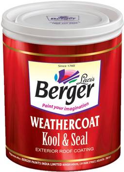 Berger Weathercoat Kool And Seal White Emulsion Wall Paint Price In India Buy Berger Weathercoat Kool And Seal White Emulsion Wall Paint Online At Flipkart Com