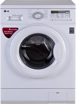 Lg 6 Kg Fully Automatic Front Load With In Built Heater White