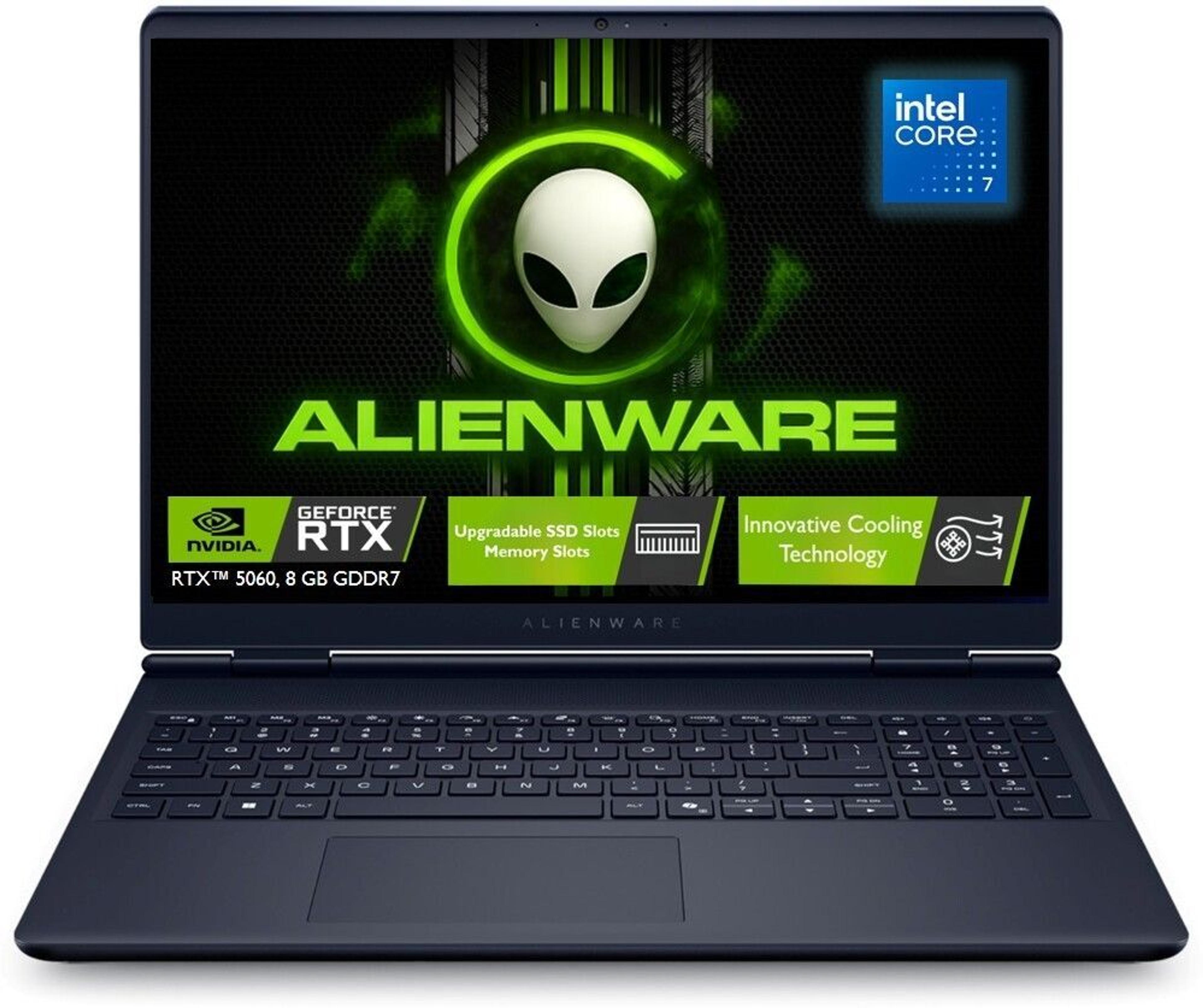 DELL Alienware 16 Aurora Intel Core 7 240H - (16 GB/1 TB SSD/Windows 11 Home/8 GB Graphics/NVIDIA GeForce RTX 5060) Alienware 16 Aurora Gaming Laptop(16 Inch, Interstellar Indigo, 2.57 Kg, With MS Office) - 34% off at DetectaDeal