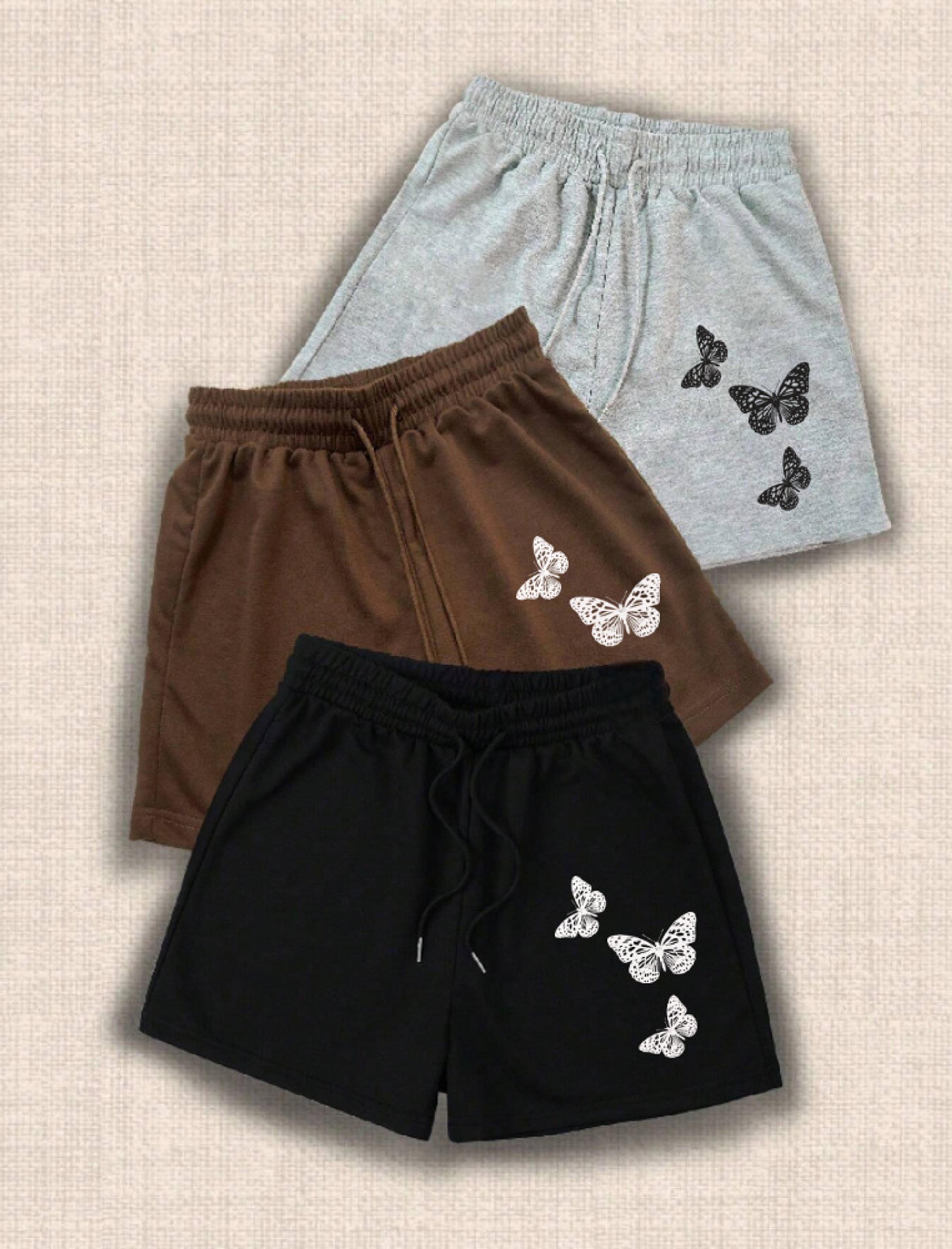 watto Printed Women Grey Basic Shorts - 87% off at DetectaDeal