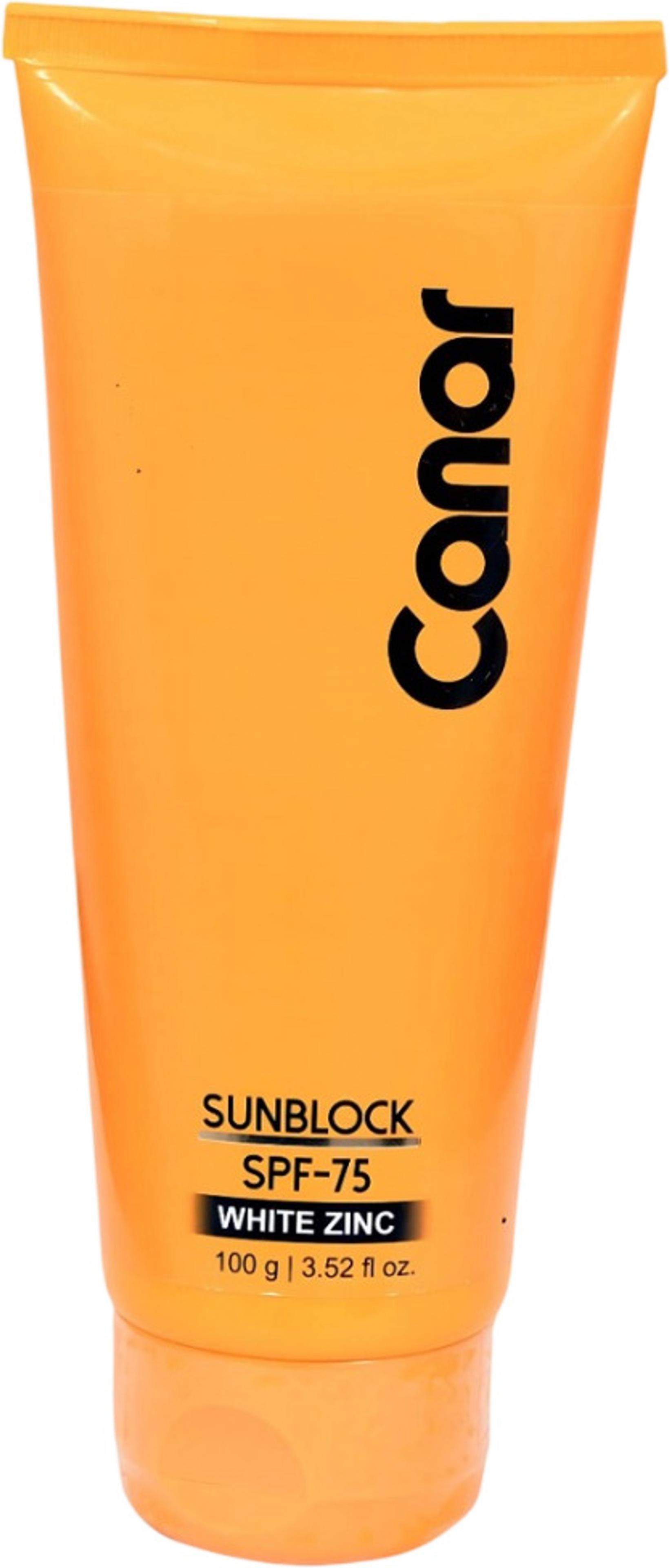 Canar Sunscreen - SPF 75 PA++++ WHITE ZINC SUNBLOCK FOR CRICKETERS(100 g) - 15% off at DetectaDeal