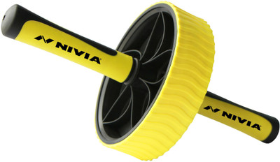 

Nivia Dynamic Slid Wheel Ab Exerciser(Black, Red)
