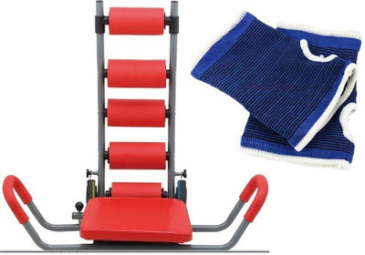 

Ab Rocket Twister Total Body Fitness Home Gym Machine Abdominal Streching Plus Palm Support Band Belt Ab Exerciser(Red)
