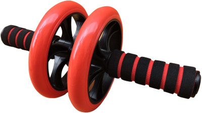 

Sahni Sports Abdominal Workout PRO Roller Ab Exerciser(Red, Black), Black;red