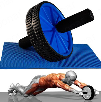 Evana Unique Abs Roller Wheel Abdominal Workout Ab Exerciser(Multicolor) available at flipkart for Rs.297