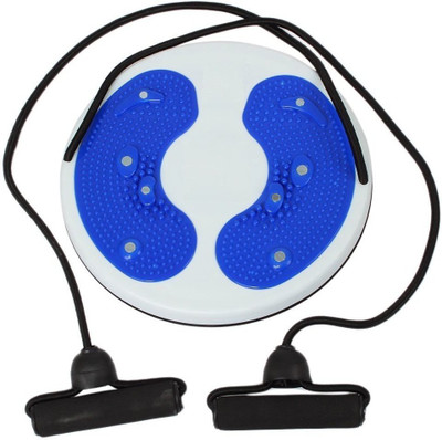 

Shrih Waist Twisting Disc With Resistance Bands Ab Exerciser(Black, Blue)