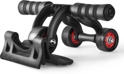 

IBS Slimming Strecher Workout slider Power Strech 3 Wheel Bodi Pro Roller Ab Exerciser(Black)