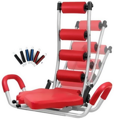 

Kobo Rocket Twister Ab Exerciser(Silver, Red), Red;silver