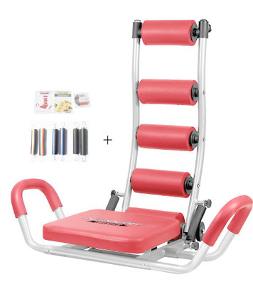 

Ab Rocket Twister Abrocket Twister Machine Portable Home Workout Gym With 6 Springs Ab Exerciser(Red, Black), Black;red